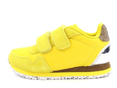 Woden Kids sneaker Nora super lemon